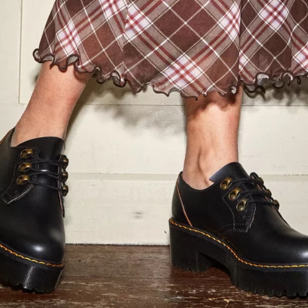 Dr Martens Leona Heeled Shoes
